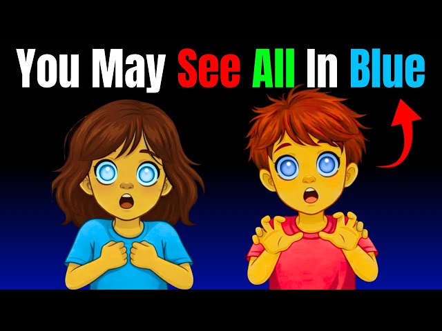 Your Eyes May See Blue After This! 😮
