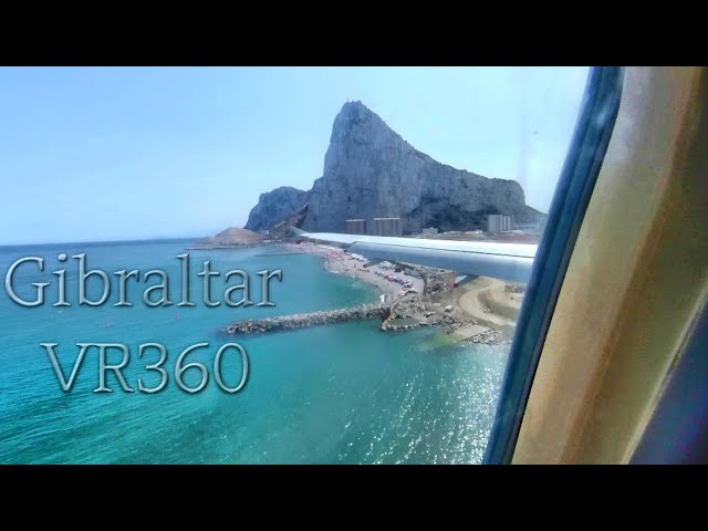 Gibraltar Airport Real Life VR 360
