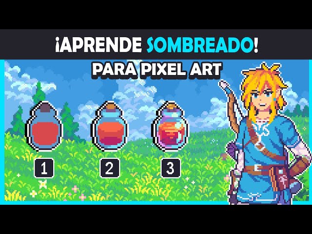 🔴 HOW TO MAKE PIXEL ART: Shading 🎨