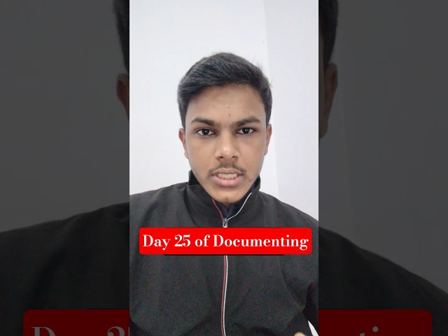 Day 25 of Documenting my Coding Journey! #coding #codingjourney #programming