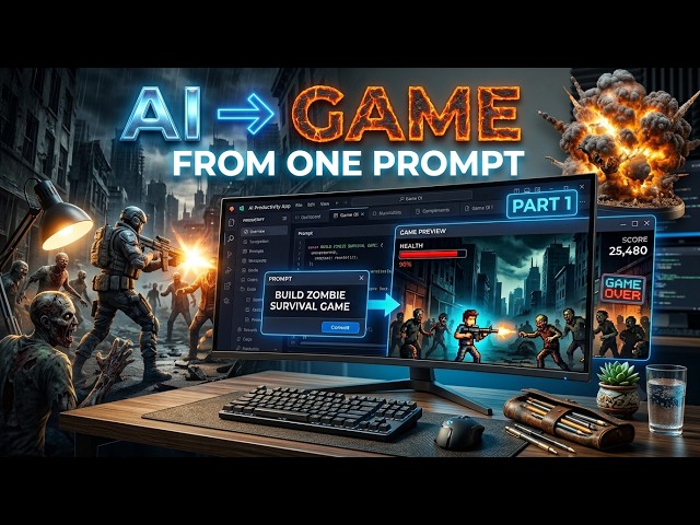 I Built an AI That Creates Games 🤯 | Part 1