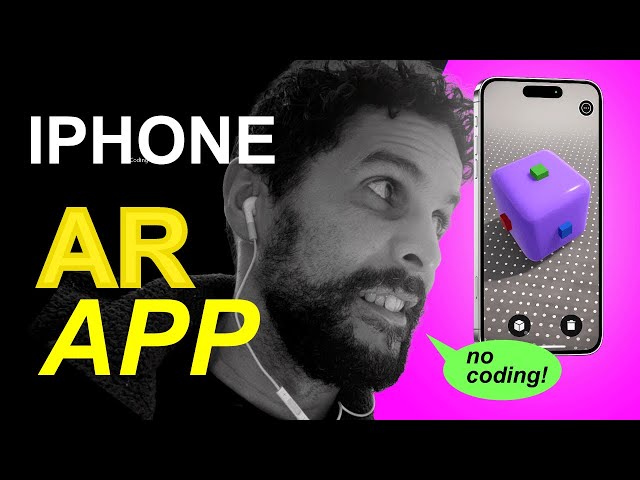 How to build an Unity AR iPhone App (No Coding Required!)