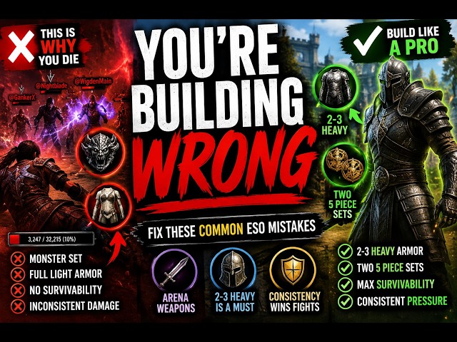 Why 90% of ESO PvP Builds Fail in Real Fights