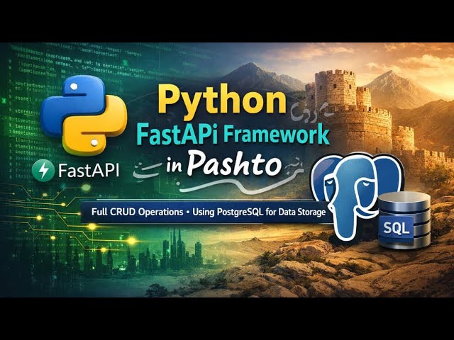 Python FastAPi framework in Pashto (Part 2)