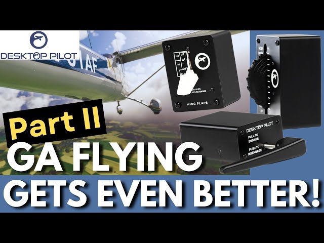 A REVIEW of Must-Have GA Flying Peripherals: Trim Wheel, Parking Brake, and Flaps Panel!