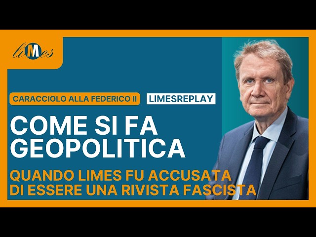 Caracciolo: Doing Geopolitics Yesterday and Today. The Importance of Context, Maps, and Language