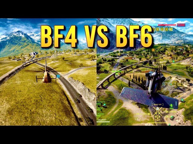 13 Years later... How Much Better Is BF6 Golmud Than BF4?