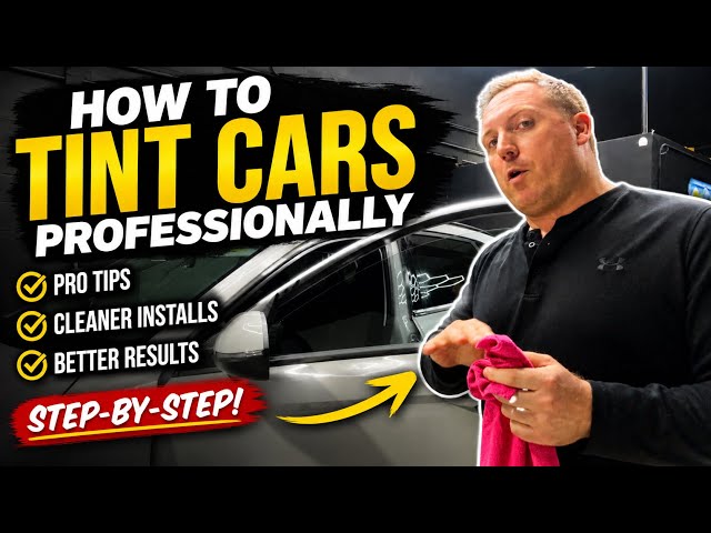 How to Tint Cars Professionally - Tint Academy  