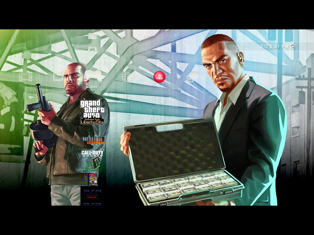Grand Theft Auto: Episodes from Liberty City - XMB Theme (PS3)