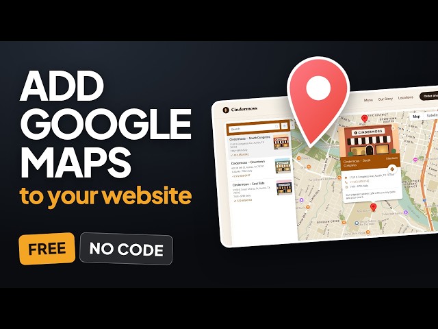 How to Add Google Maps to Your Website (No Code, Free) — Step by Step