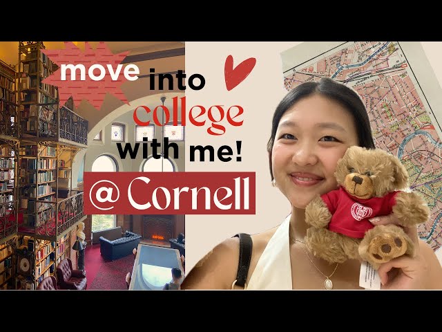 college move in vlog | Cornell University (+ dorm tour)