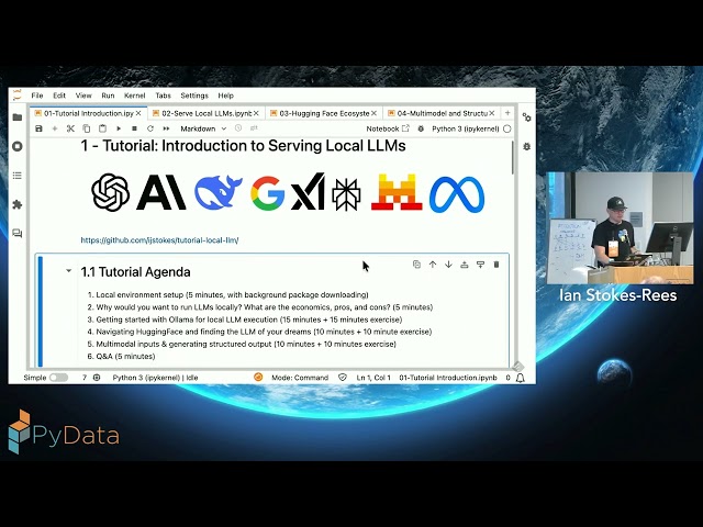 Ian Stokes-Rees - "Save your API Keys for someone else" - PyData Boston 2025