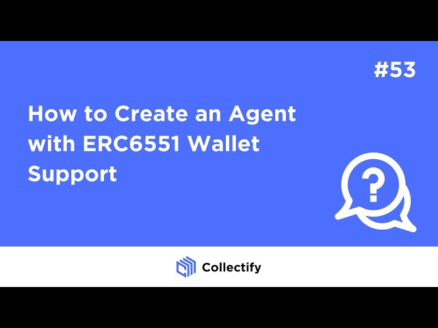 How to Create an Agent with ERC6551 Wallet Support