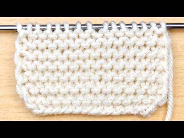 How to KNIT for beginners. Easy and simple knitting🧶 #knitting #knit