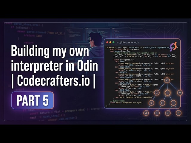 Finishing the Expression Evaluator in Odin (Interpreter Part 5)