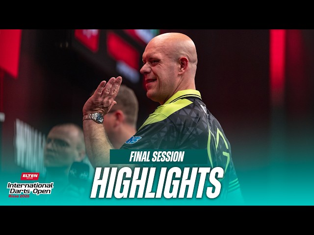 A MAIDEN TITLE! 🏆 | 2026 Elten Safety Shoes International Darts Open | Final Session Highlights
