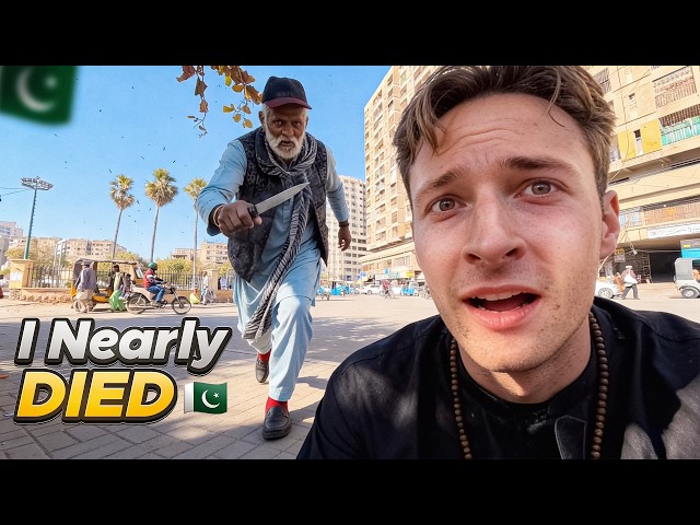 I Was ATTACKED at Knife Point in Karachi, Pakistan... During a £1 Street Massage 🇵🇰