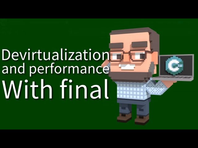 C++ Weekly - Ep 536 - Devirtualization and performance with final