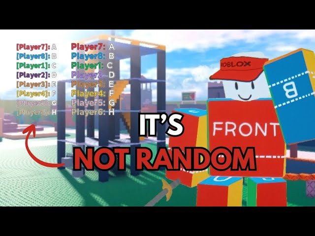 Your Text Chat Color in Roblox is NOT RANDOM...