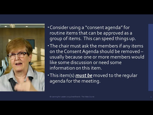 Managing Board Meetings Effectively | Great Boards – Module 9, Lesson 1