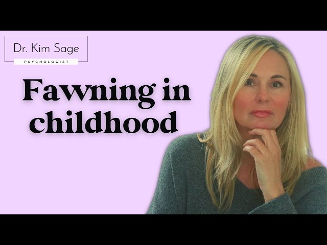 HOW PARENTIFIED CHILDREN LEARN TO FAWN | DR. KIM SAGE