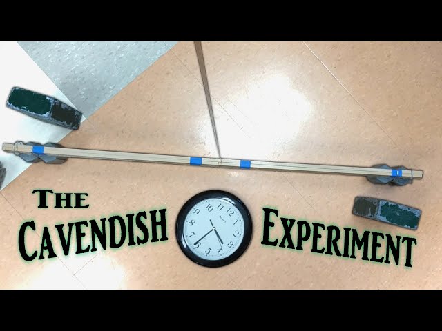 The Cavendish Experiment - Obvious Gravitational Attraction