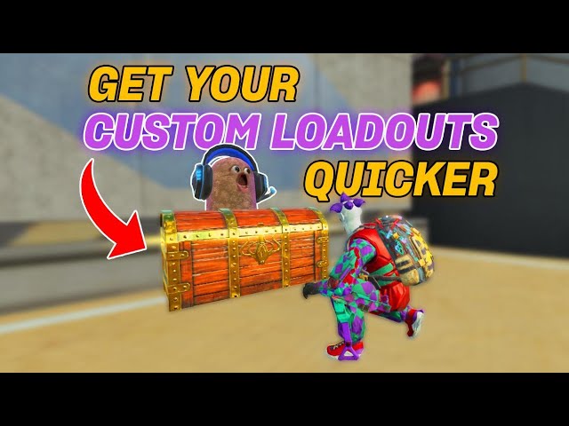 How To Quickly Get Your TWO CUSTOM Loadouts In CODM BATTLE ROYALE