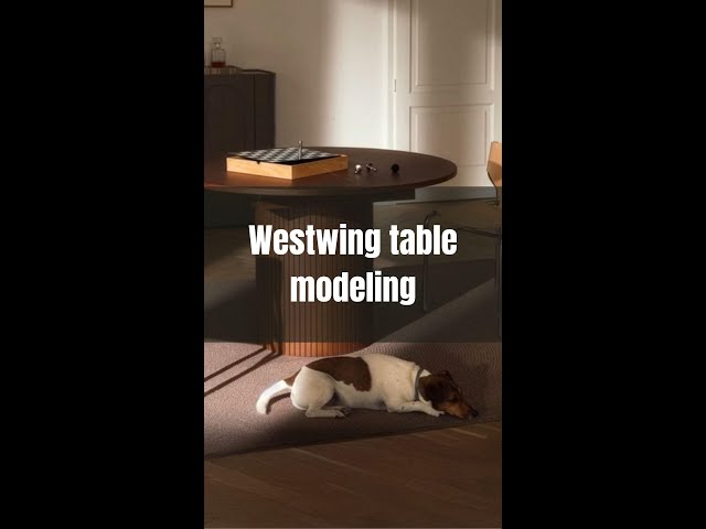 Table modeling using path deform in 3ds max