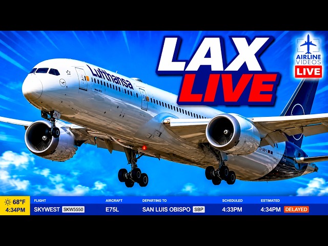 🔴LIVE LOS ANGELES (LAX) AIRPORT ACTION! (June 2nd, 2026)