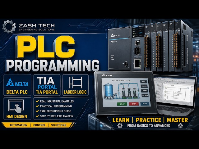 PLC 01 | PLC Basics for Beginners | Introduction to PLC Programming | Delta PLC WPLSoft