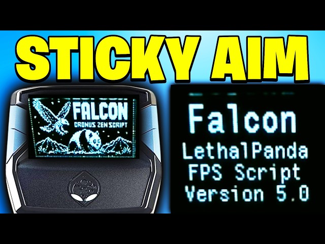 Cronus Zen Script STICKY Aim Assist + NO Recoil Setup (Falcon v5 Best Settings)