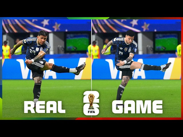 England 1-2 Argentina World Cup Semi Finals (EAFC 26 Recreation)