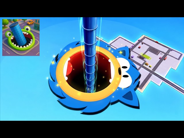 Hole.io - Gameplay Walkthrough Tutorial Hole Evolution New Mobile Game (Android,iOS)