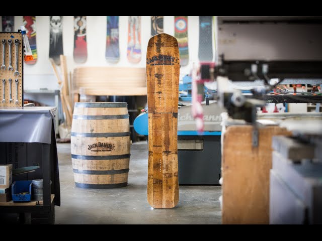 Every Third Thursday : Gettin' Barreled : Whiskey Barrel Snowboard