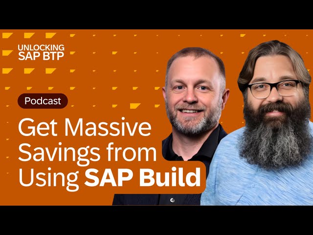 Why SAP Build Is a Game-Changer for Developer Efficiency | feat. Howard Holton & Mark Wright