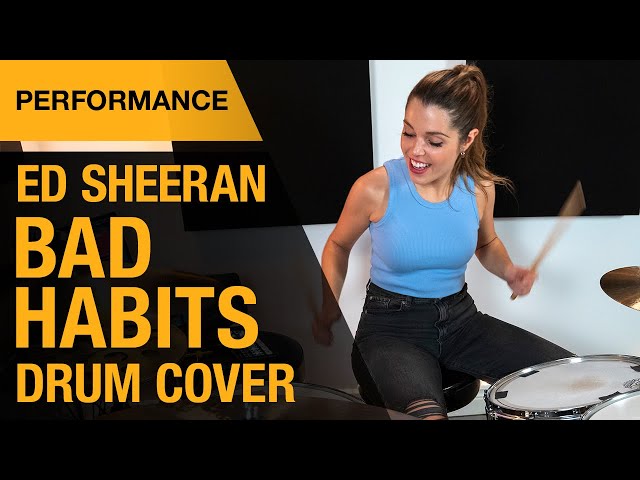 Ed Sheeran - Bad Habits | Drum Cover | Domino Santantonio | Thomann