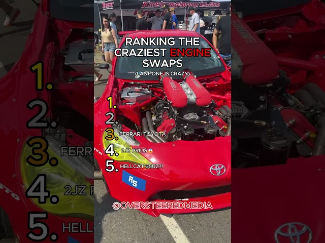 THESE ENGINE SWAPS ARE CRAZY!! 😱☠️WHICH ONE IS THE BEST??