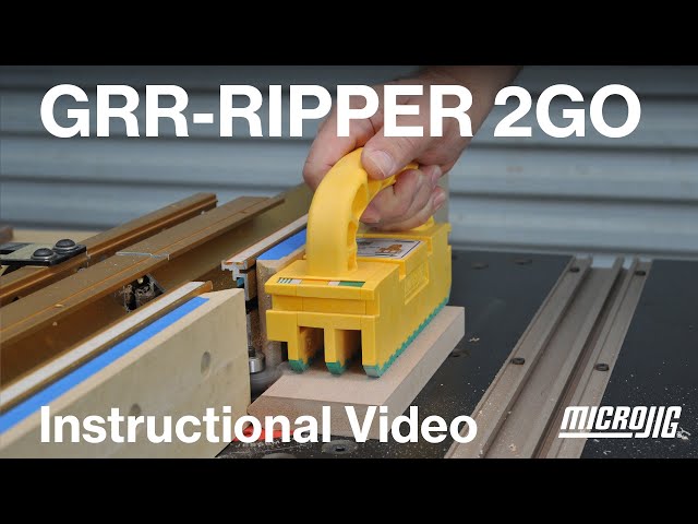 GRR-RIPPER 2GO™ Instructional Video! Learn how to use the GRR-RIPPER 2GO to make accurate cuts.
