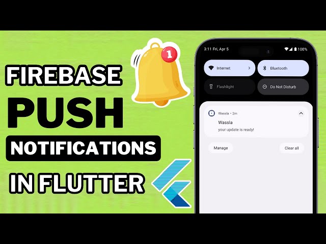 Firebase Push Notifications in Flutter - بالعربي