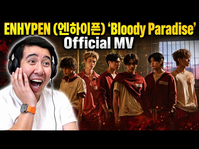 ENHYPEN (엔하이픈) 'Bloody Paradise' Official MV | REACTION