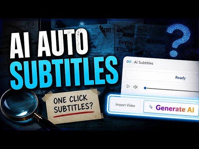 How to Convert Video and Auto Generate Subtitle on Windows