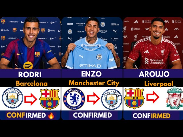 🚨ÚLTIMAS NOTICIAS CONFIRMADAS DE FICHAJES Y RUMORES DE TRANSFERENCIAS 2026 | Enzo al City 🔥 Arauj...