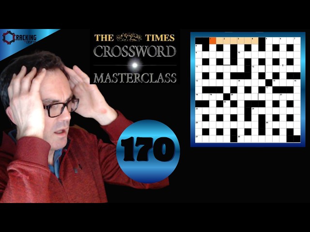 The Times Crossword Masterclass: 15 May 2026: WHAT A PUZZLE!
