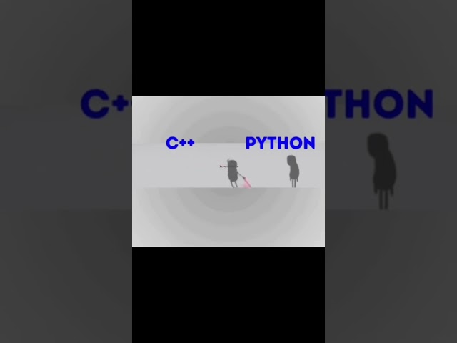 C++ 😈 vs Python#IT #ProgrammingMemes #Python #CPP #Developers #CodingLife #TechHumor #ProgrammerLife