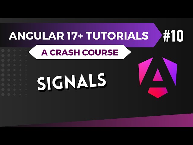Angular 17 Tutorial - Signal | Computed | Effect - CRUD App #10