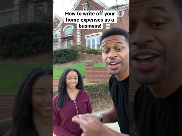 How to write off HOME EXPENSES as a BUSINESS!