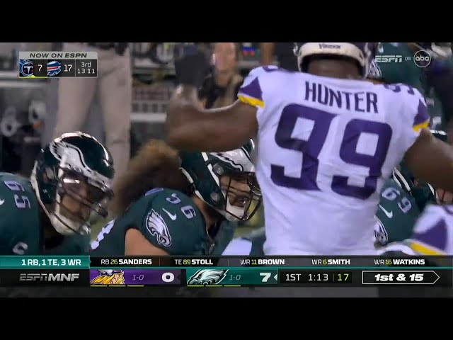 Lane Johnson vs Danielle Hunter (2022) | OL vs DL Matchup