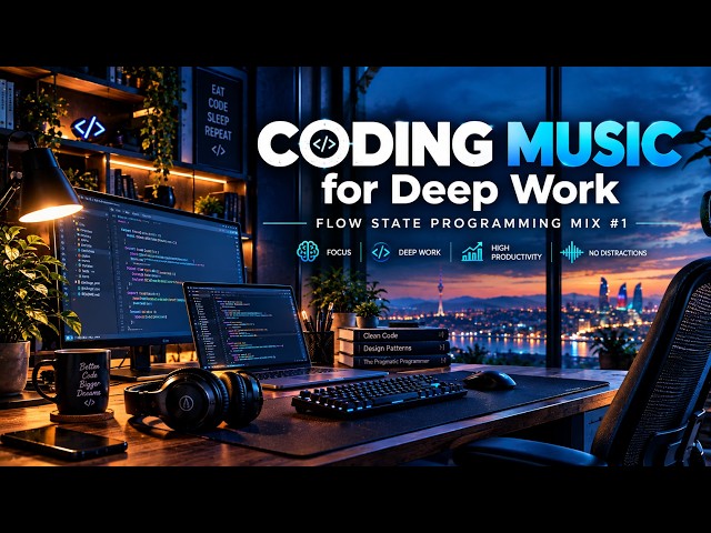 Coding Music for Deep Work | Flow State Programming Mix #1