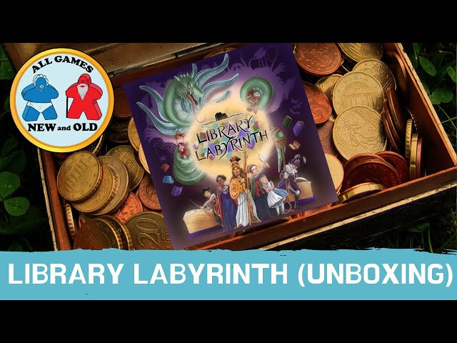 Library Labyrinth (Unboxing)
