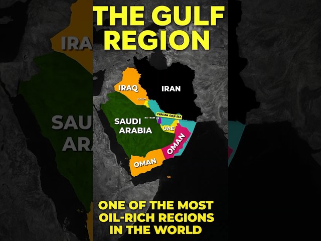 The Gulf Region Explained #arab #dubai #fact #yt